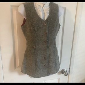 Vintage Button Front Vest. Union Made SZ (S/M) EUC
